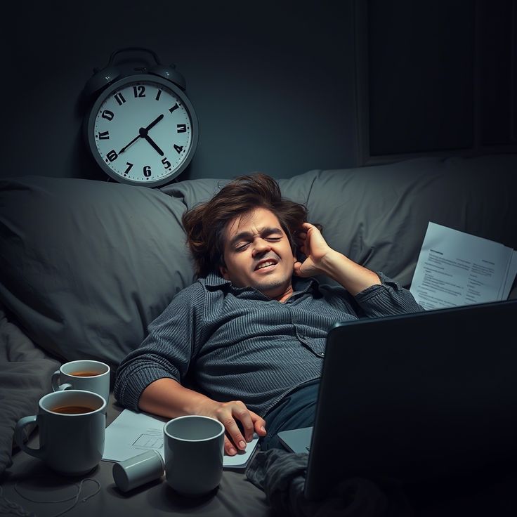 Poor Sleep & Late-Night Screen Time