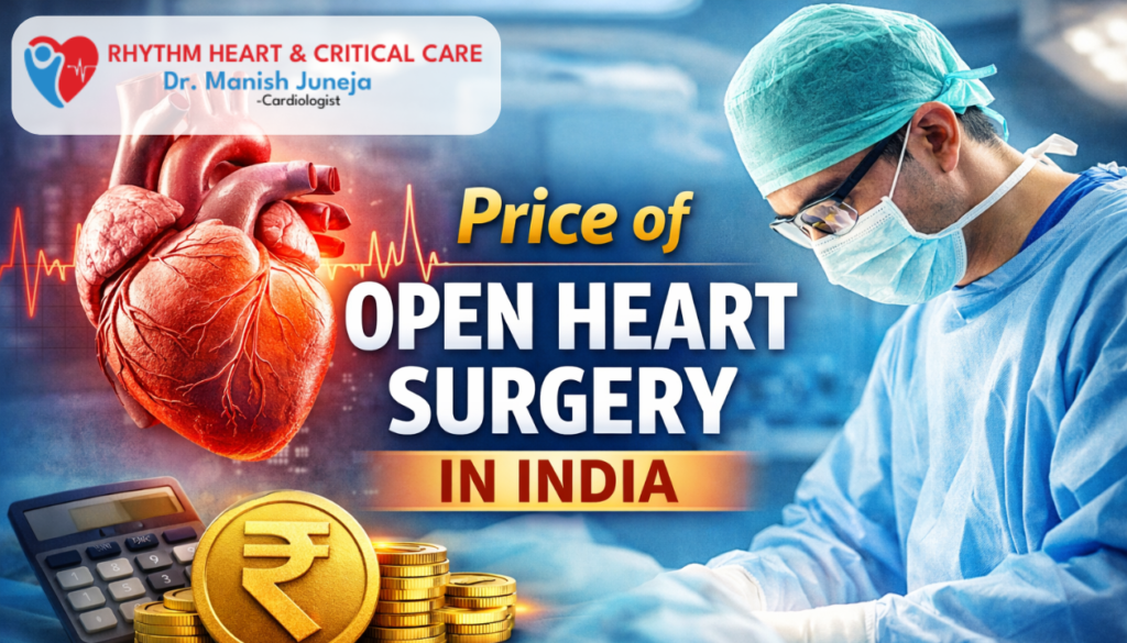 price of open heart surgery