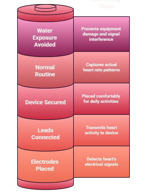 Holter Monitoring Lead Placement Procedure - visual selection