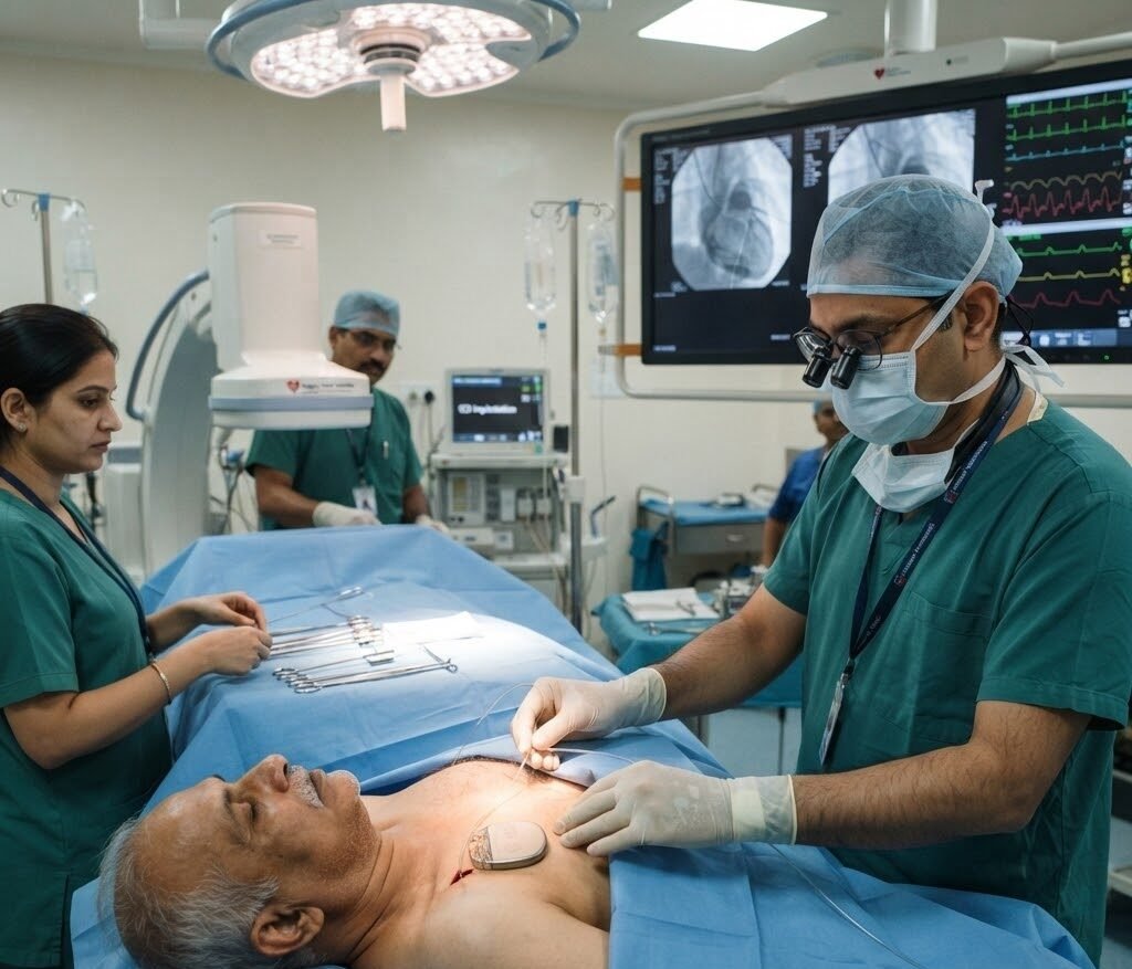 Implantable Cardioverter-Defibrillator (ICD)
