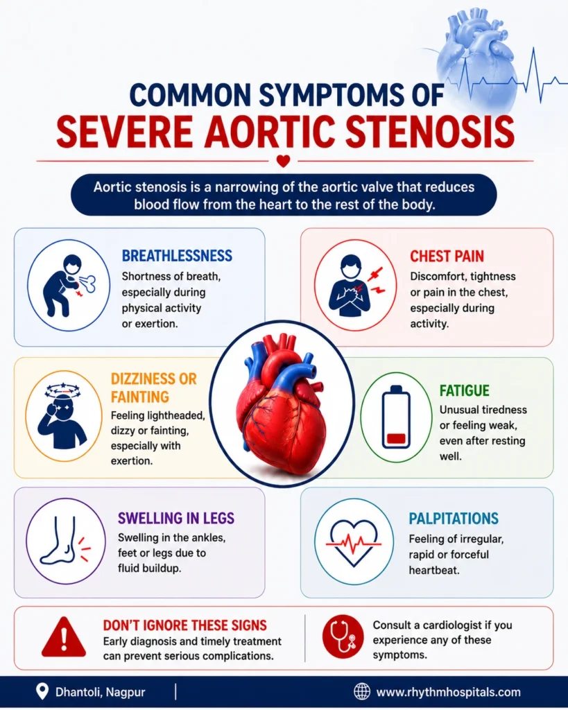 Common Symptoms of Severe Aortic Stenosis