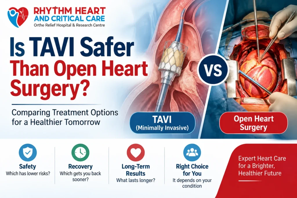 Is TAVI Safer Than Open Heart Surgery?